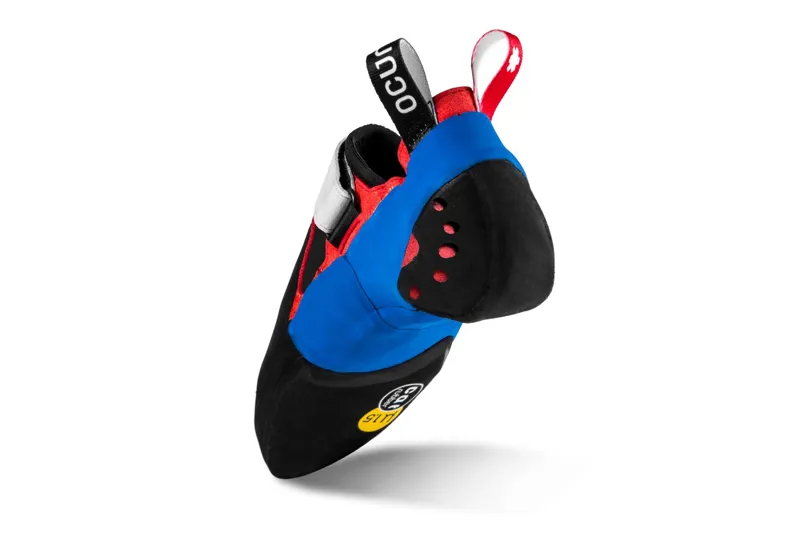 Ocun Nitro Bouldering Shoe in Blue/Red/White -2